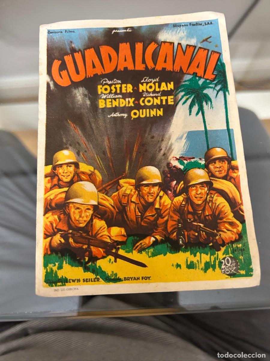 Cine: &ordm;774 guadalcanal sin publicidad buen estado