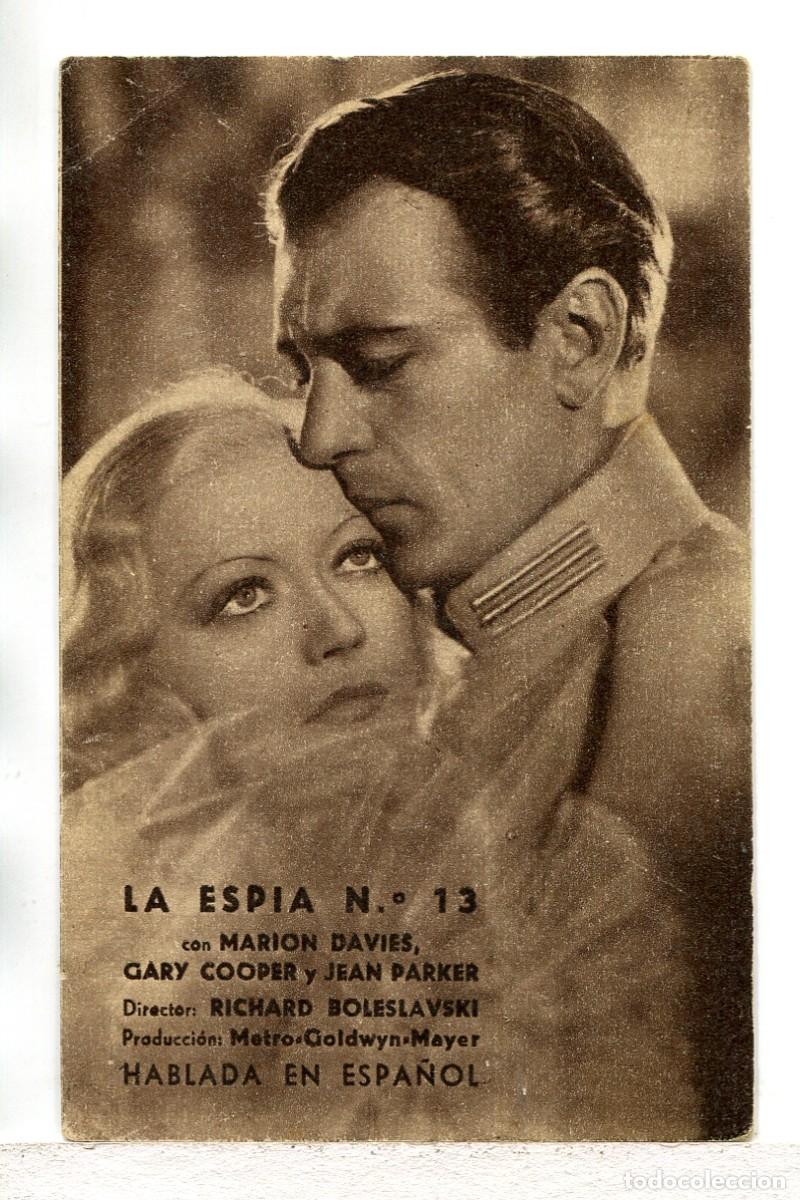 Cine: LA ESP&Iacute;A N&ordm; 13, con Gary Cooper. - Foto 1