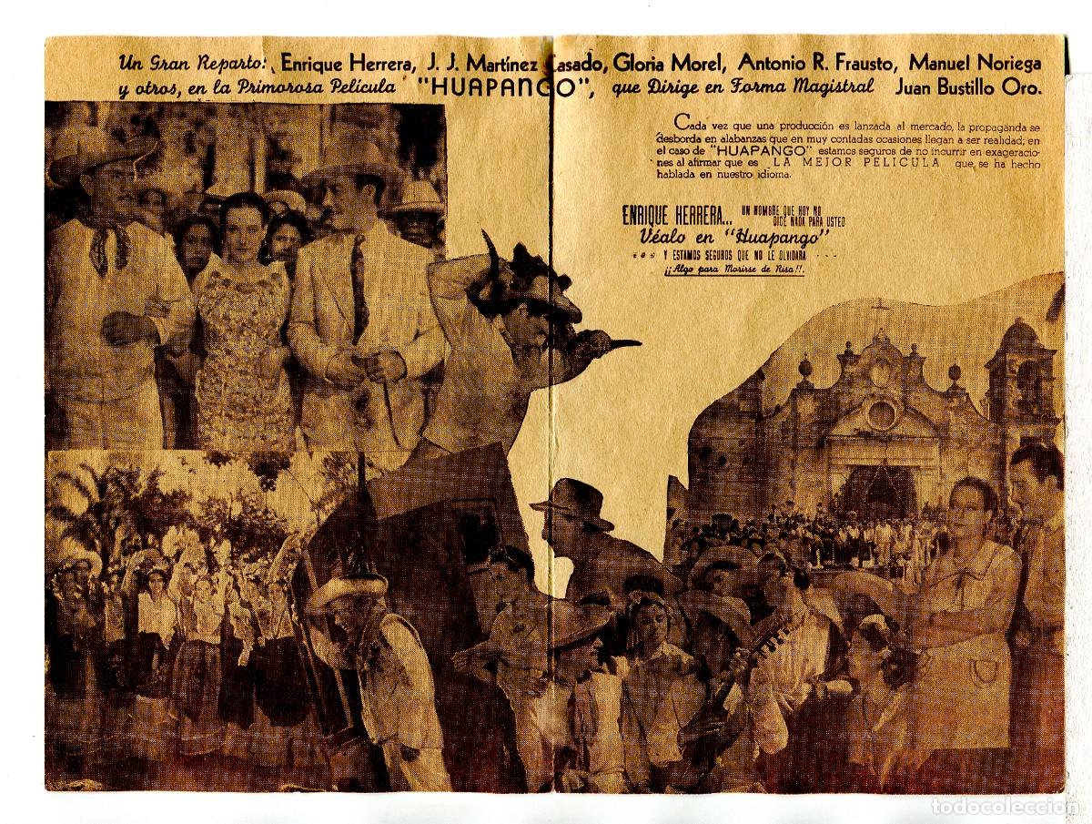Cine: HUAPANGO, con Enrique Herrera. - Foto 2