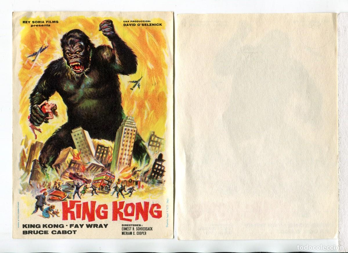 Kino: KING KONG, con Fay Wray. REPOSICI&Oacute;N 1965.