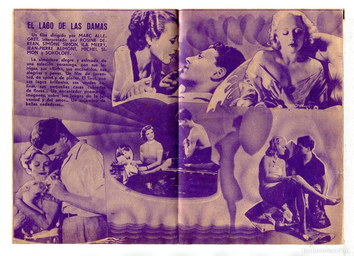 Cine: EL LAGO DE LAS DAMAS, con Simone Simon. - Foto 2