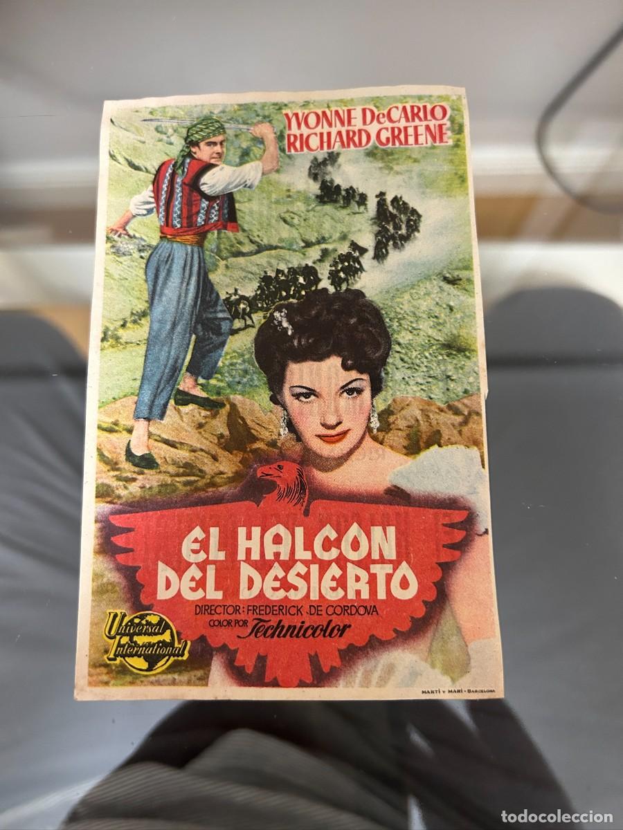 Cine: &ordm;787 el halcon del desierto cine avenida reus con publicidd buen estado