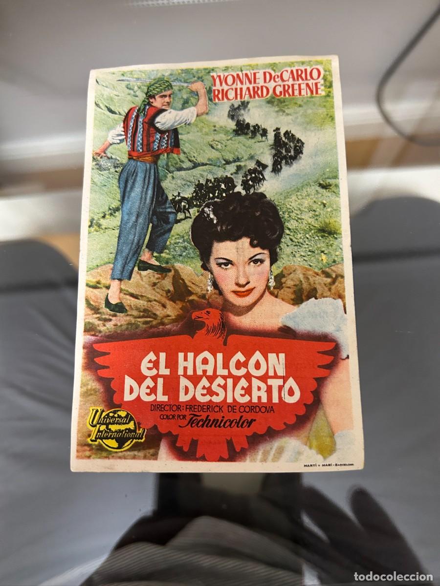 Kino: &ordm;788 el halcon del desierto cinema acci guadix con publicidad buen estado