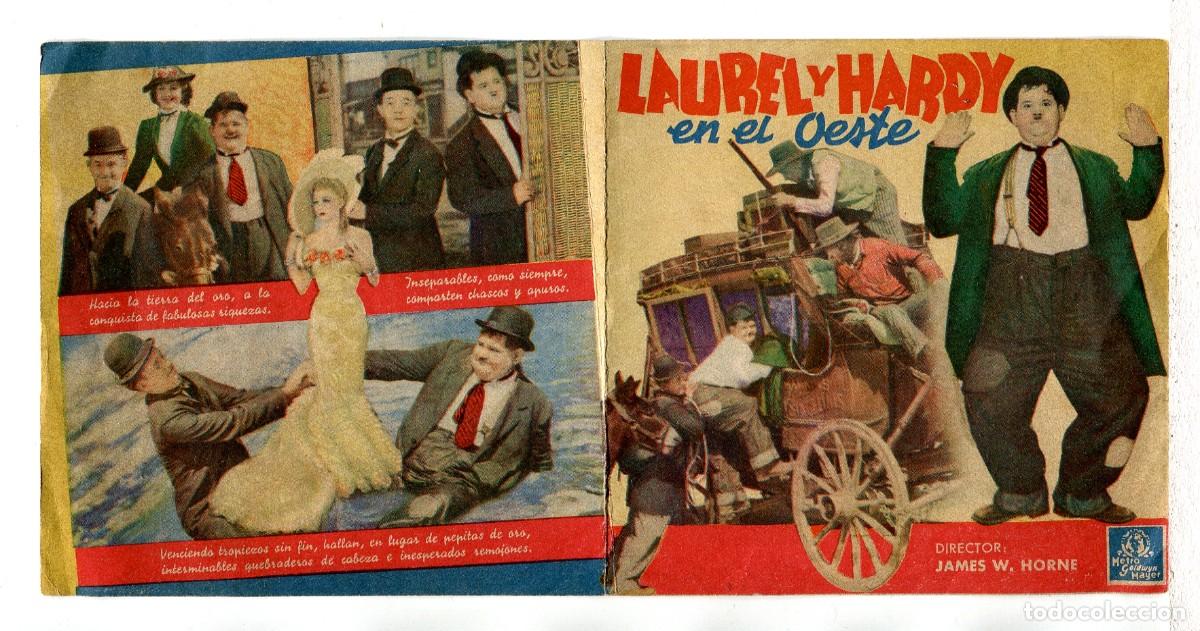 Kino: LAUREL Y HARDY EN EL OESTE, con Stan Laurel y Oliver Hardy.