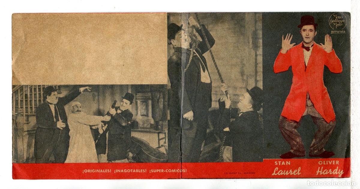 Cine: LAUREL Y HARDY EN EL OESTE, con Stan Laurel y Oliver Hardy. - Foto 2