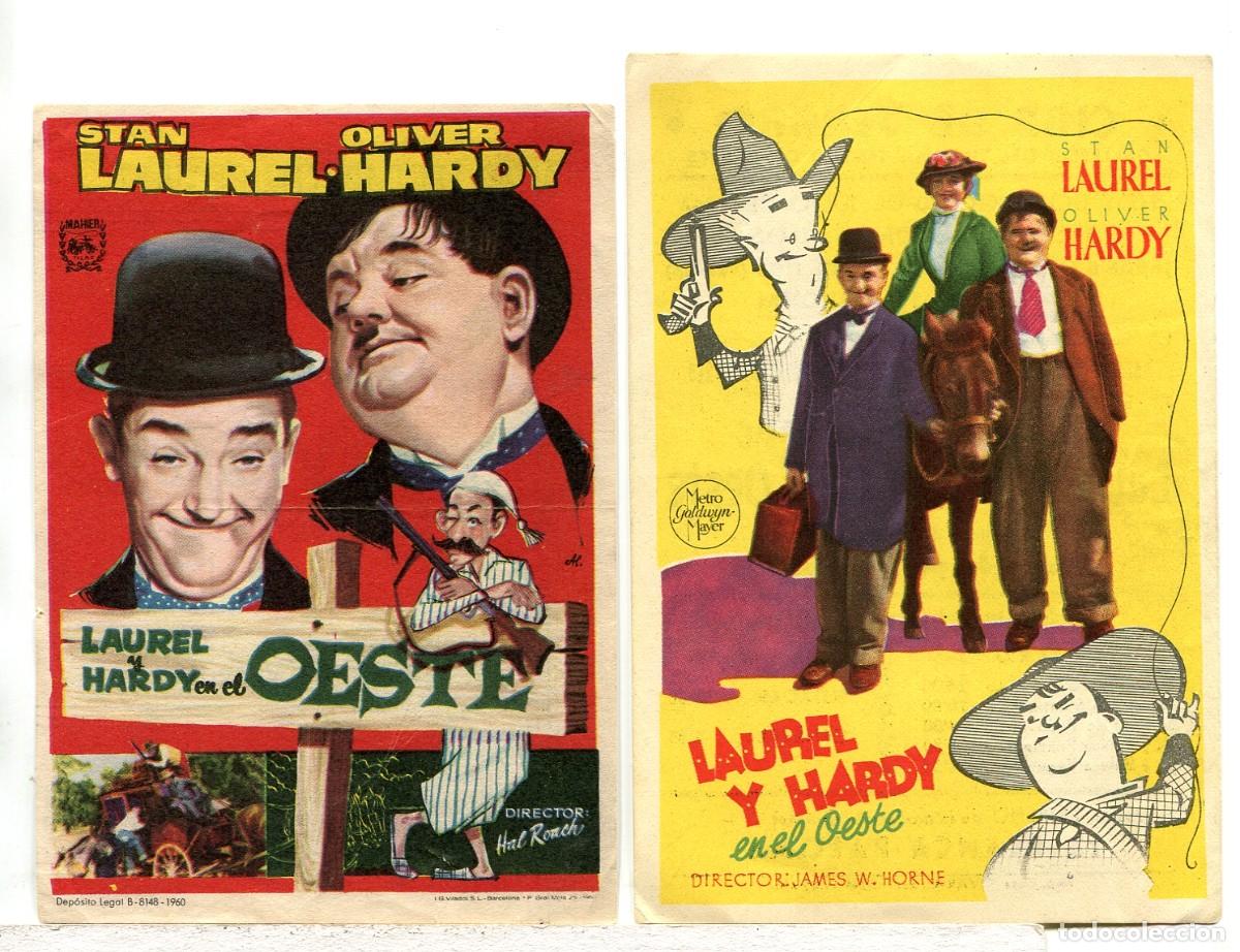 Kino: LAUREL Y HARDY EN EL OESTE, con Stan Laurel y Oliver Hardy.