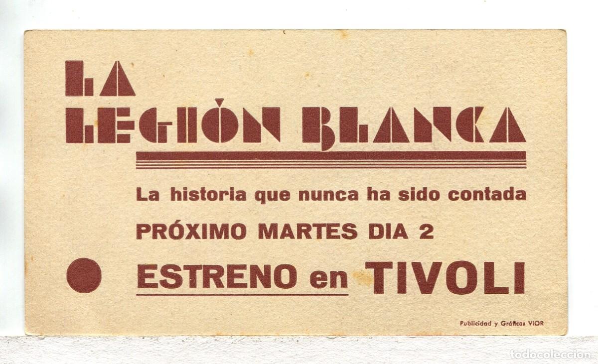 Cine: LA LEGI&Oacute;N BLANCA, con Loretta Young. - Foto 2