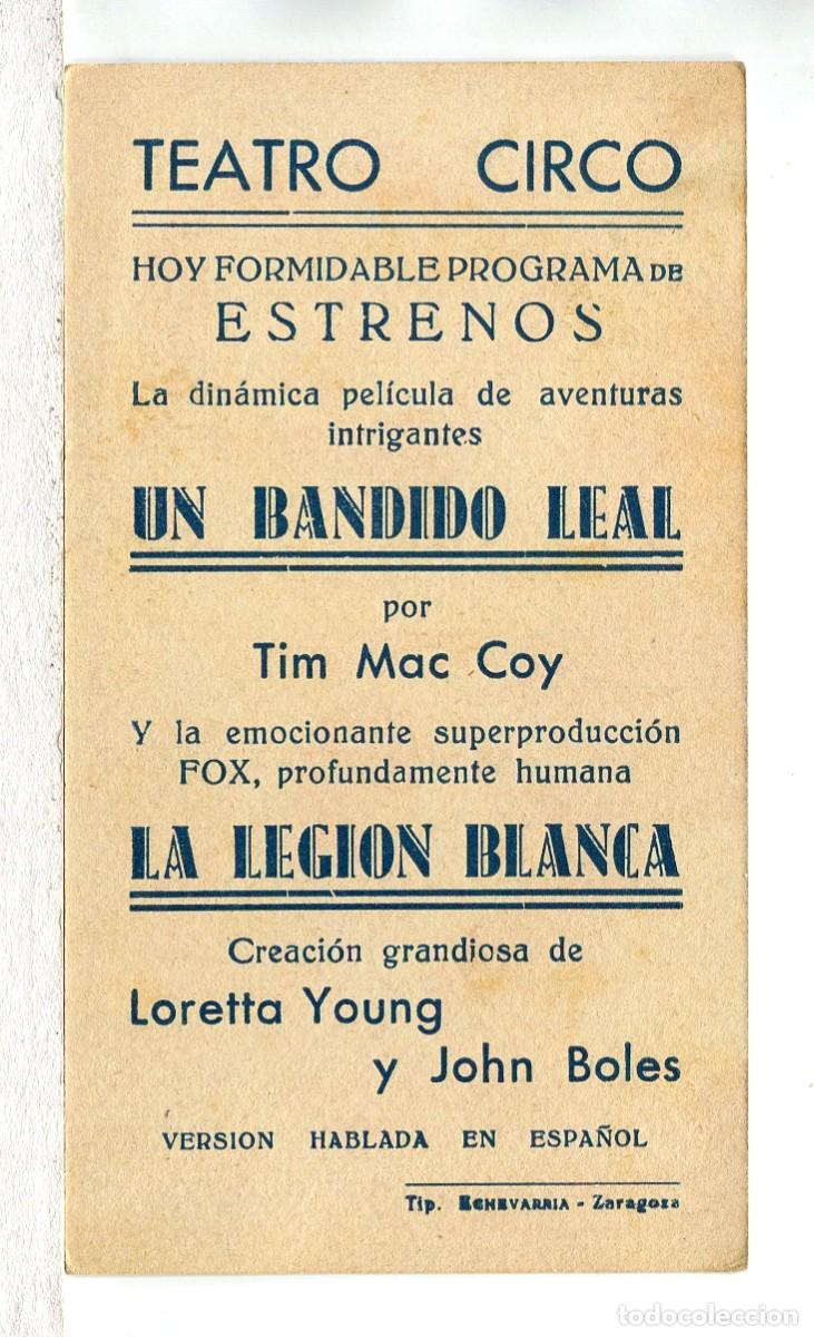 Cine: LA LEGI&Oacute;N BLANCA, con Loretta Young. - Foto 2