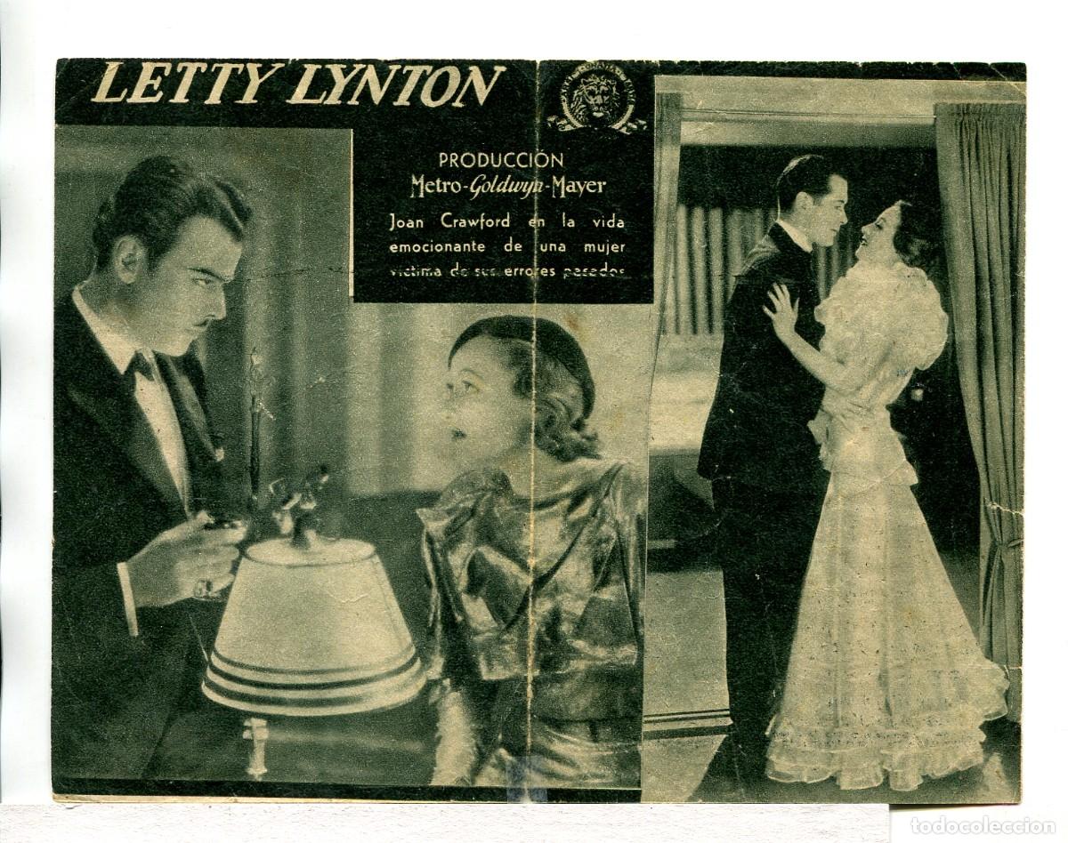 Cine: LETTY LYNTON, con Joan Crawford. - Foto 2