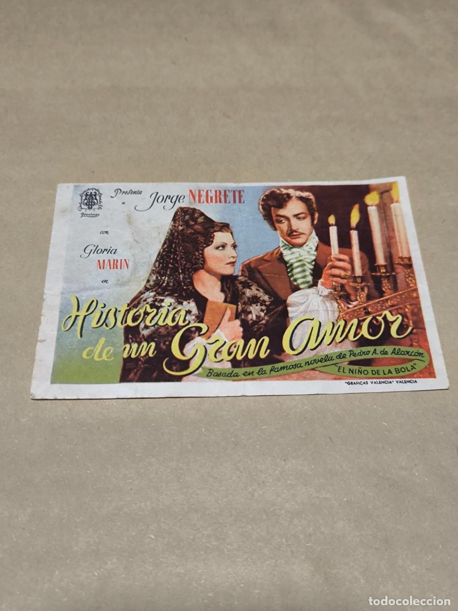 Foglietti di film di film antichi di cinema: Antiguo Folleto de Mano de Cine / Programa de Mano Original
