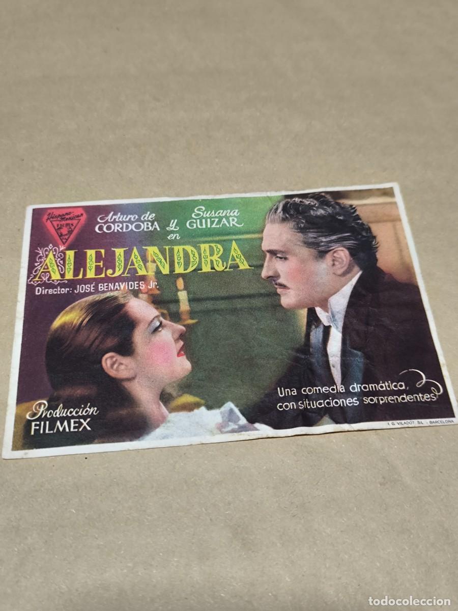 Folhetos de m&atilde;o de filmes antigos de cinema: Antiguo Folleto de Mano de Cine / Programa de Mano Original