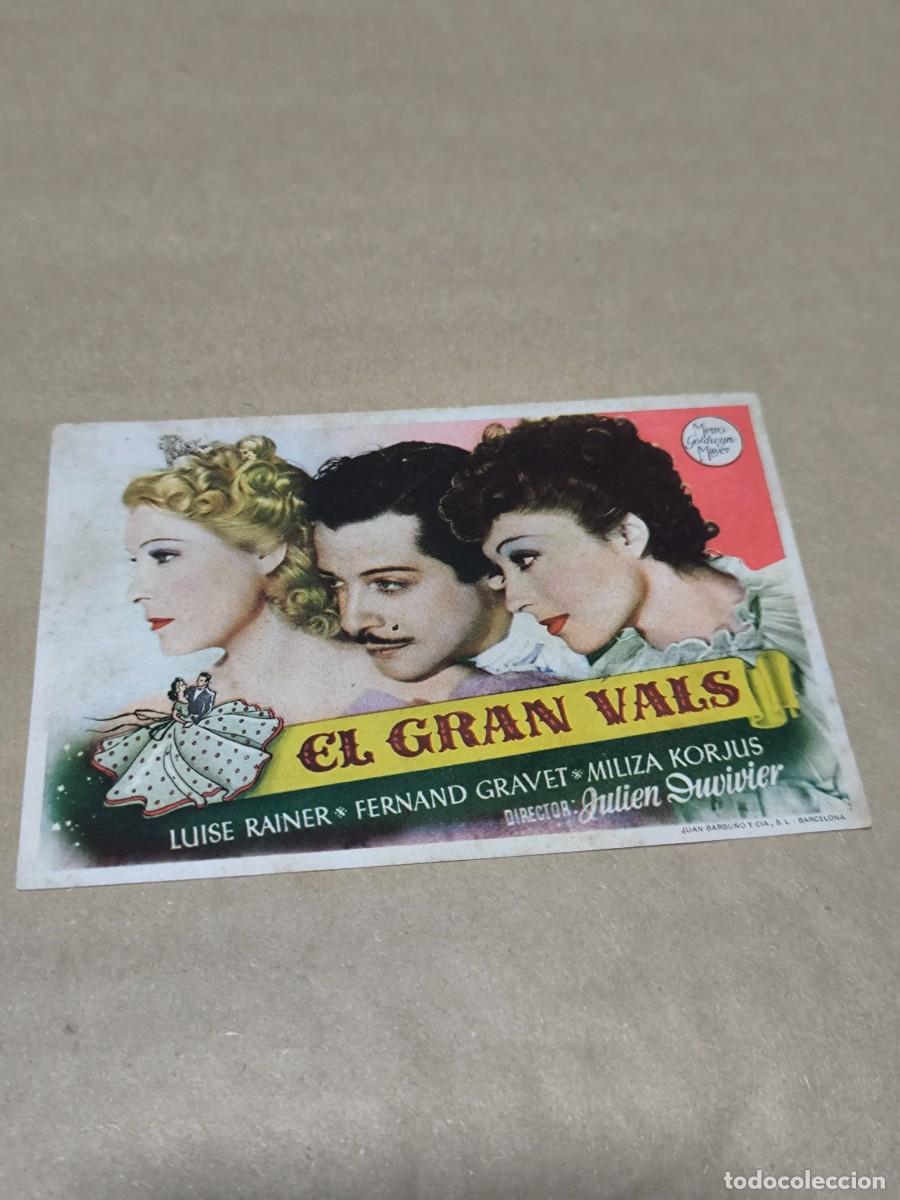 Folhetos de m&atilde;o de filmes antigos de cinema: Antiguo Folleto de Mano de Cine / Programa de Mano Original