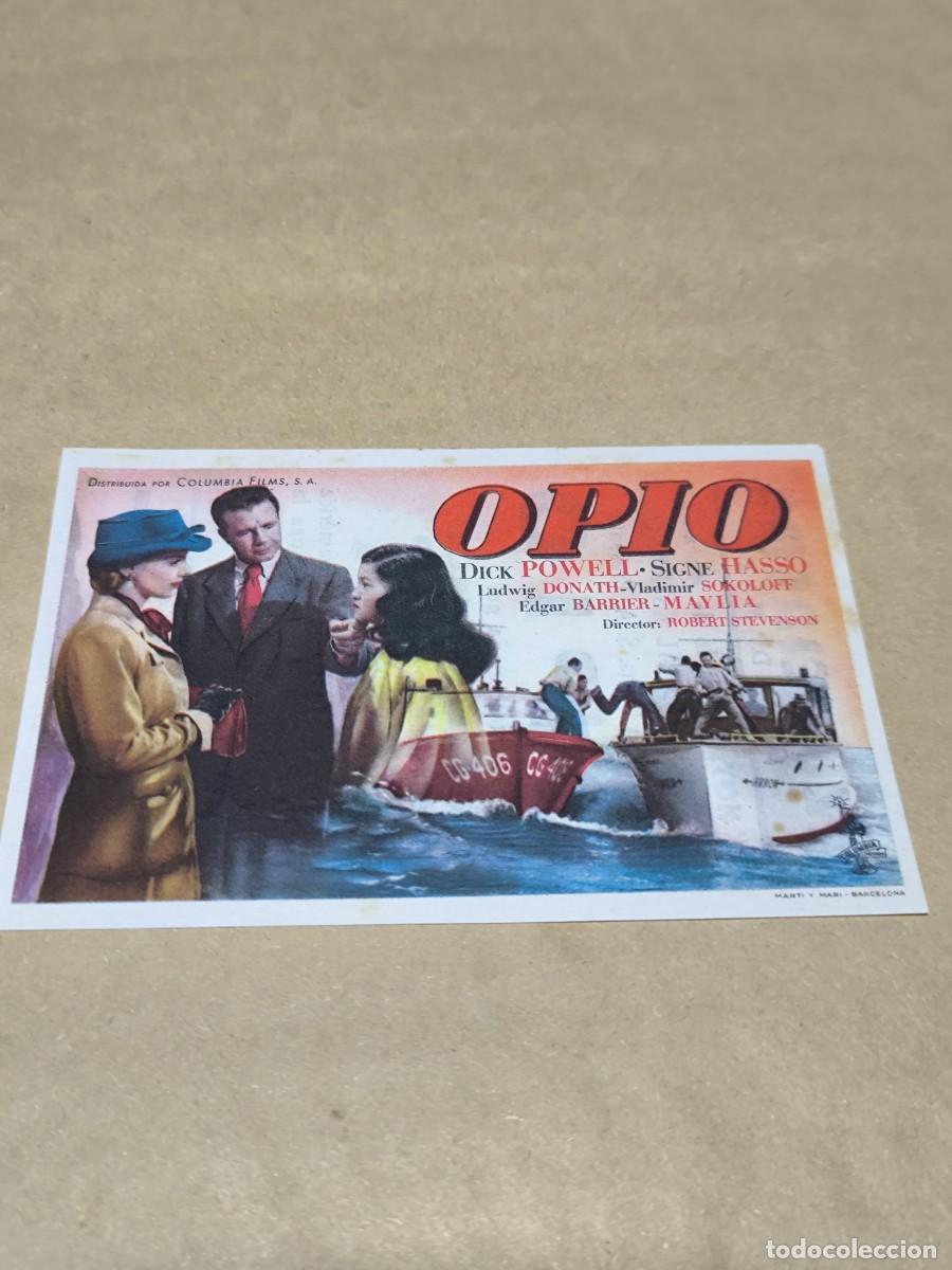 Cine: Antiguo Folleto de Mano de Cine / Programa de Mano Original - Foto 1