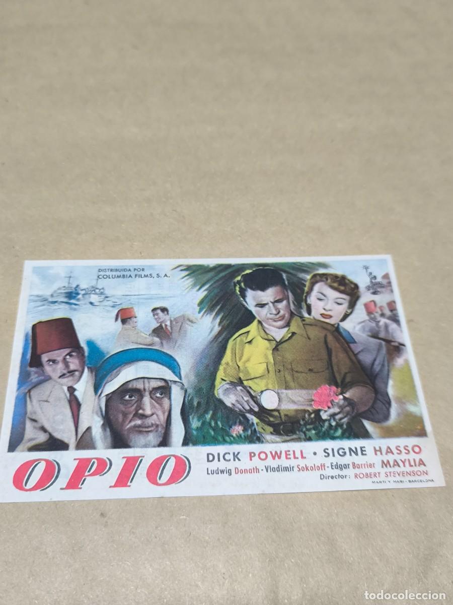 Cine: Antiguo Folleto de Mano de Cine / Programa de Mano Original - Foto 1