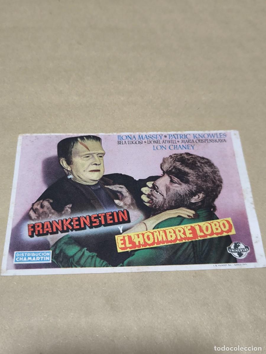 Cine: Antiguo Folleto de Mano de Cine / Programa de Mano Original