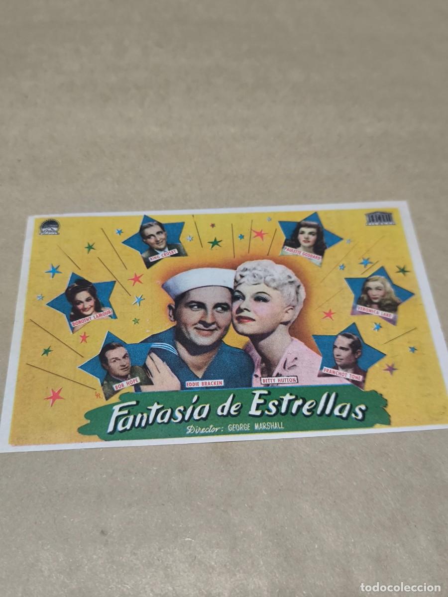 Cine: Antiguo Folleto de Mano de Cine / Programa de Mano Original - Foto 1