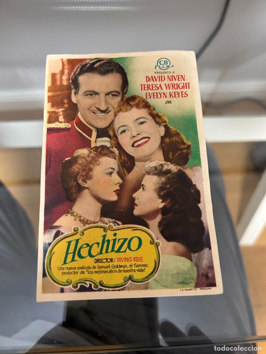  Foglietti di film di film antichi di cinema: &ordm;798 HECHIZO CINEMA RADIO VIGO CON PUBLICIDAD BUEN ESTADO