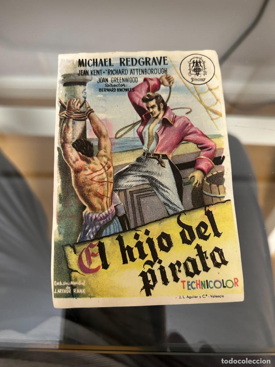 Cine: &ordm;818 EL HIJO DEL PIRATA SELLO COLISEO BUEN ESTADO COMO SE VE