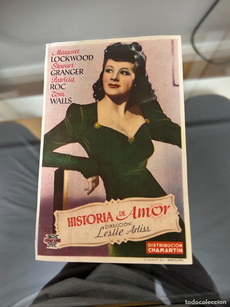 Cine: &ordm;826 HISTORIA DE AMOR CINEMA ALHAMBRA ZARAGOZA CON PUBLICIDAD BUEN ESTADO