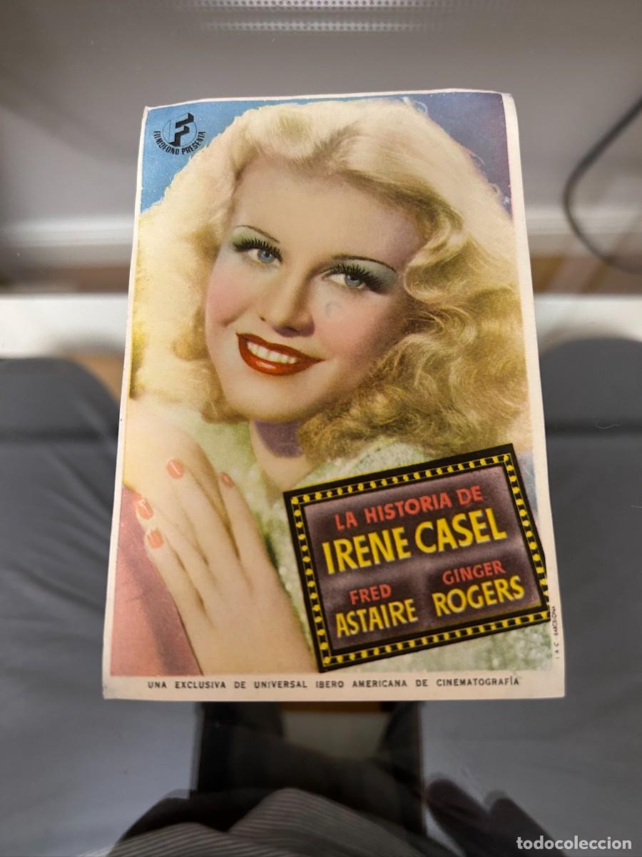 Cinema: &ordm;828 LA HISTORIA DE IRENE CASEL SIN PUBLICIDAD BUEN ESTADO