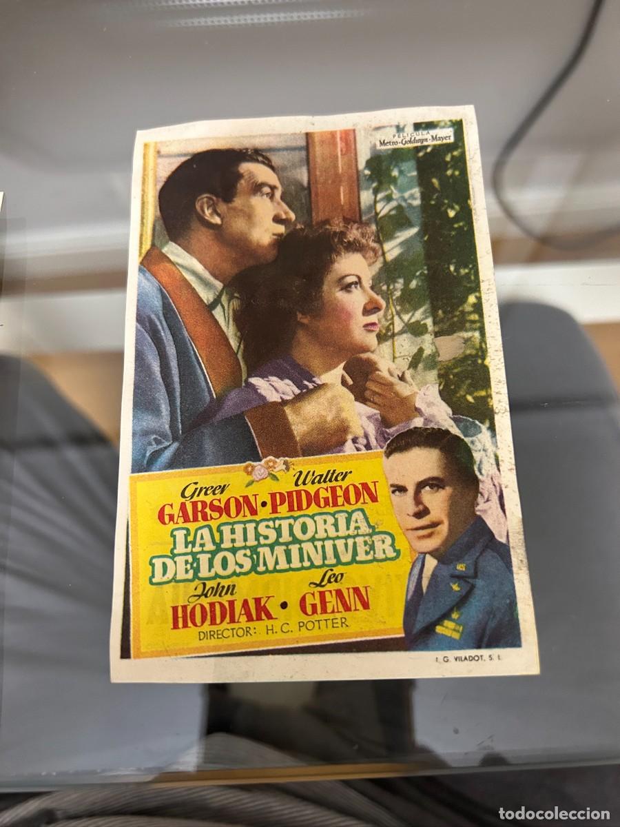 Cine: &ordm;829 LA HISTORIA DE LOS MINIVER CINE MONTERROSA REUS CON PUBLICIDAD BUEN ESTADO