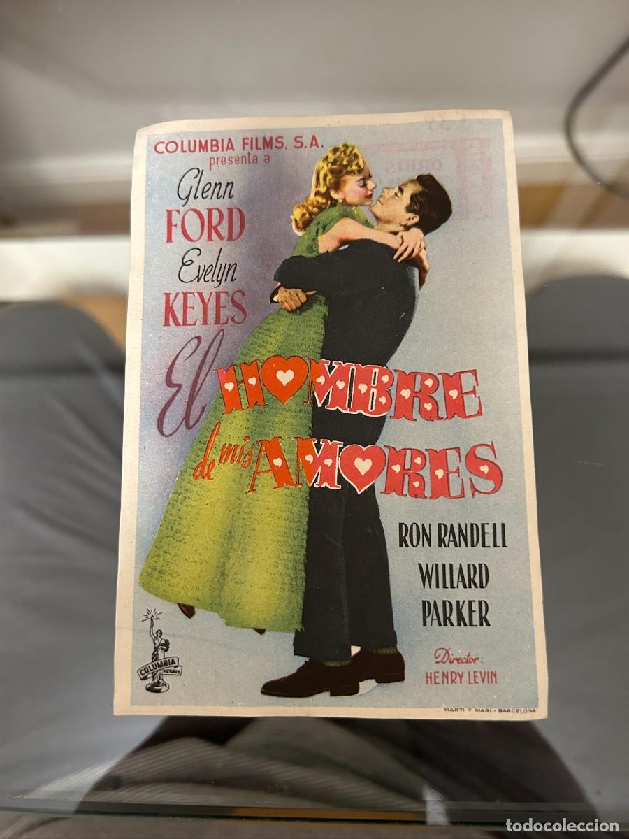 Cinema: &ordm;839 EL HOMBRE DE MIS AMORES SELLO BARCELONA BUEN ESTADO COMO SE VE