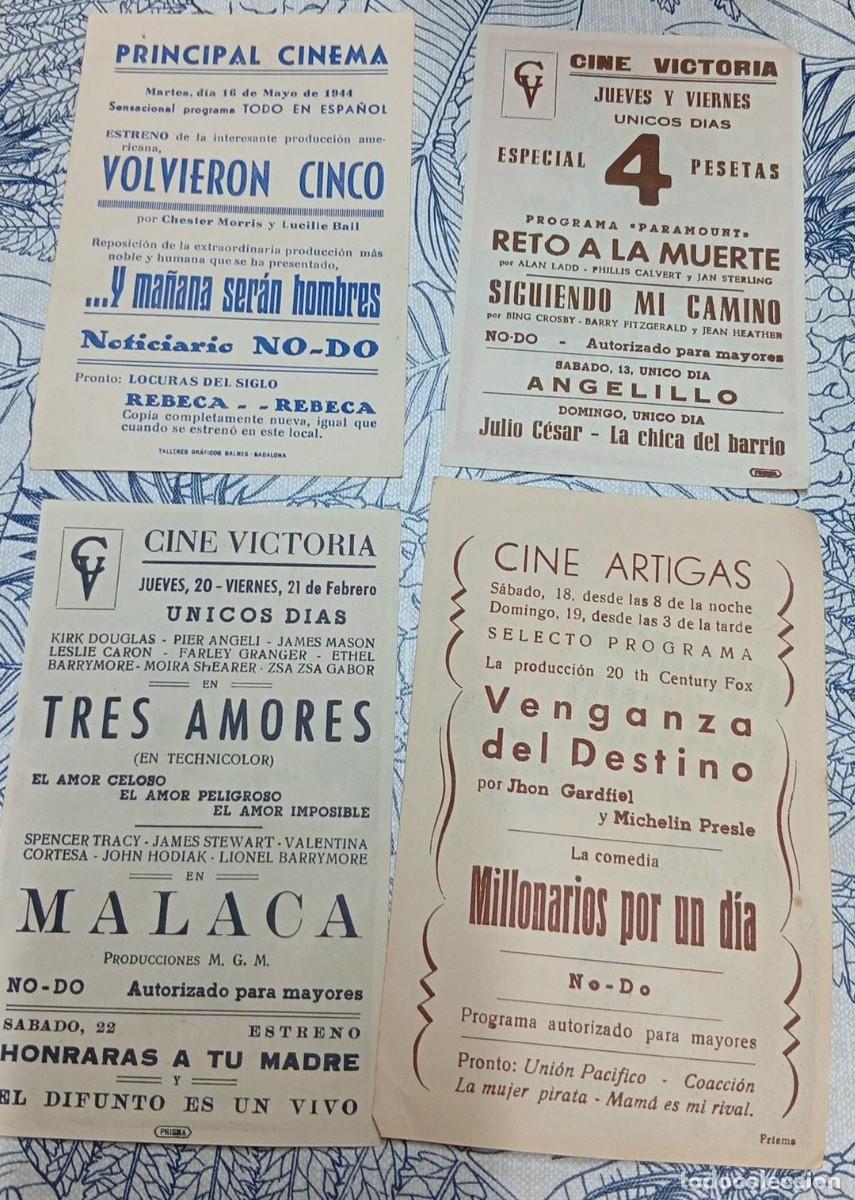 Cine: VARIOS - PROGRAMAS DE CINE - Foto 2