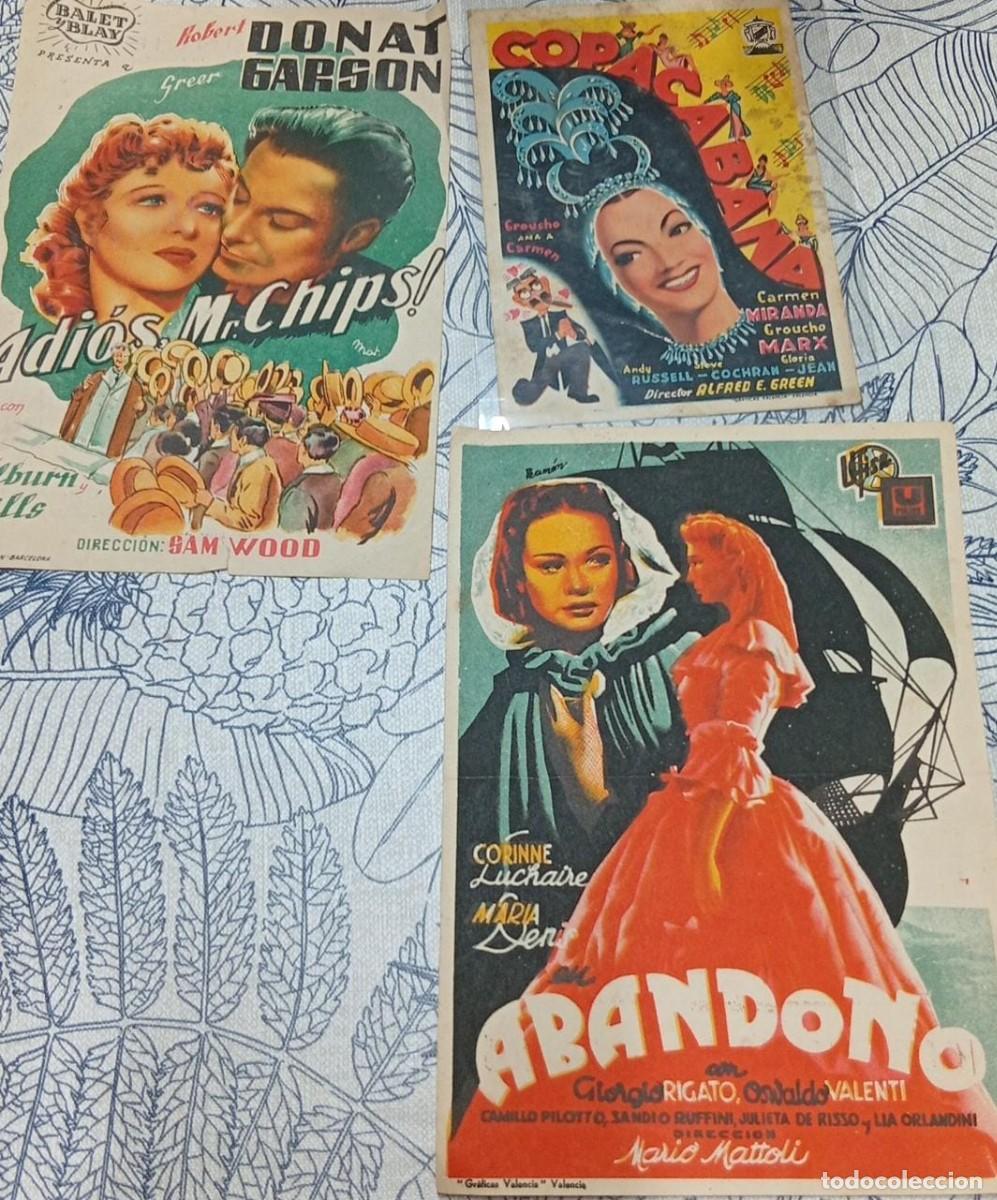 Cine: VARIOS - PROGRAMAS DE CINE