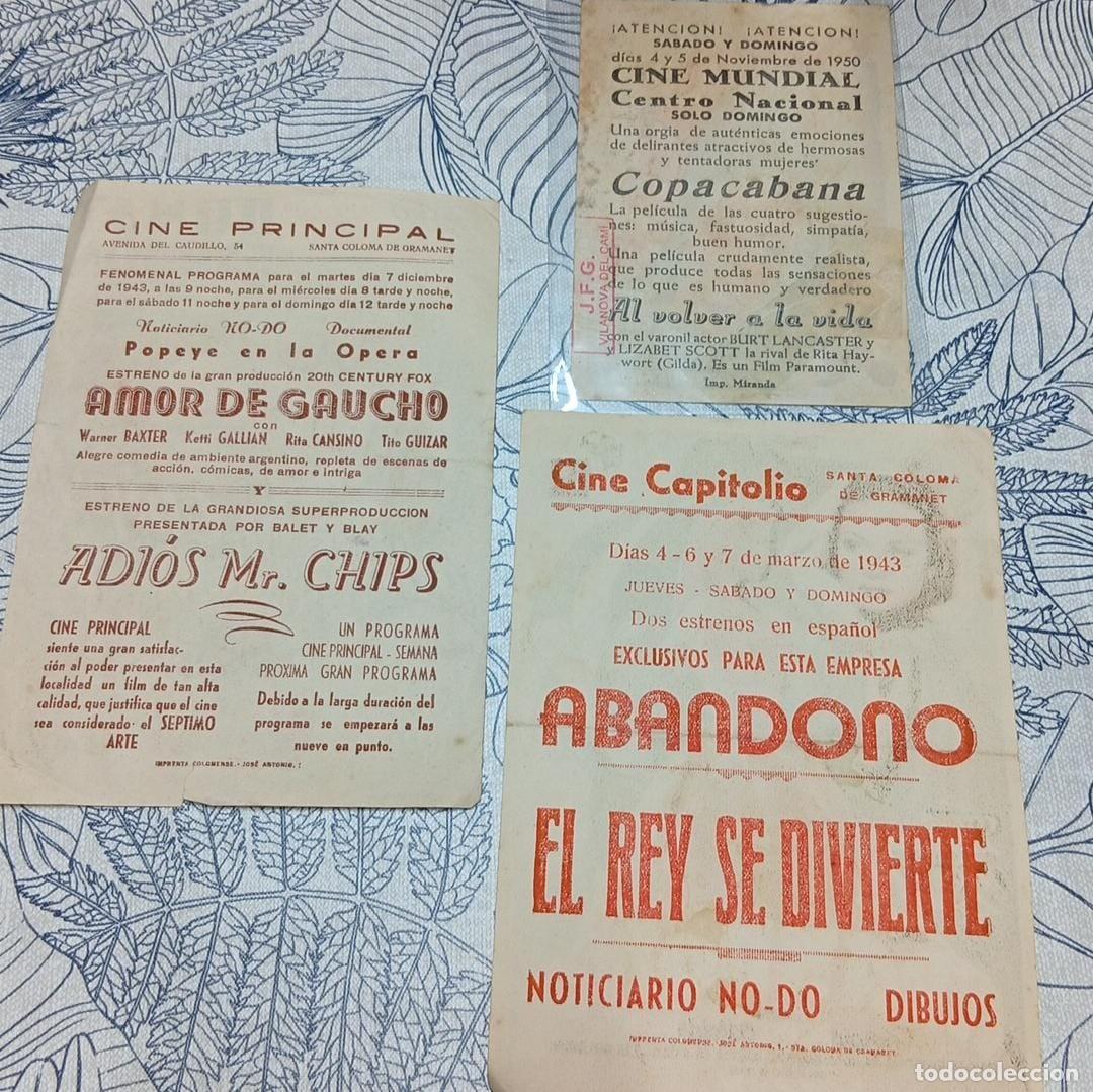Cine: VARIOS - PROGRAMAS DE CINE - Foto 2