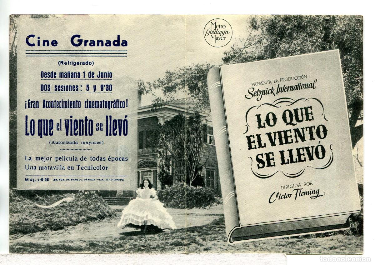 Cine: LO QUE EL VIENTO SE LLEV&Oacute;, con Clark Gable. - Foto 1