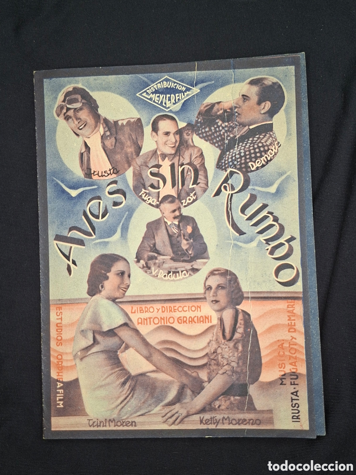 Cine: PROGRAMA DE CINE AVES SIN RUMBO A&Ntilde;O 1934 / CITP1