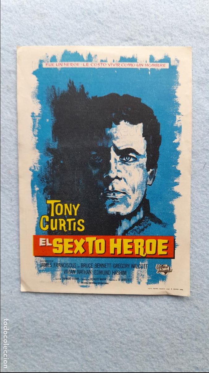 Kino: El Sexto H&eacute;roe. Tony Curtis. James Franciscus. Vivian Nathan.