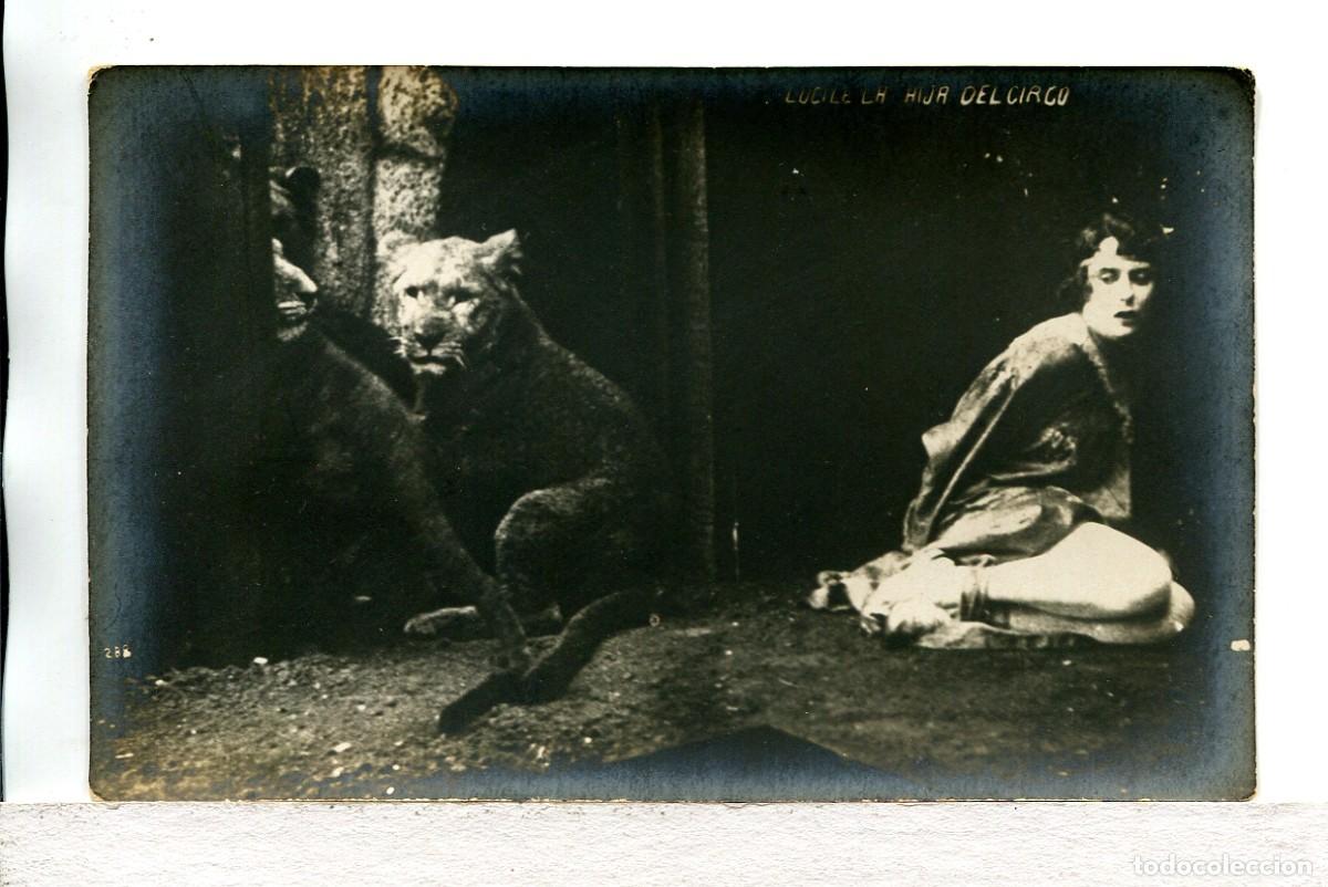 Cine: LUCILLE, LA HIJA DEL CIRCO. POSTAL. - Foto 1