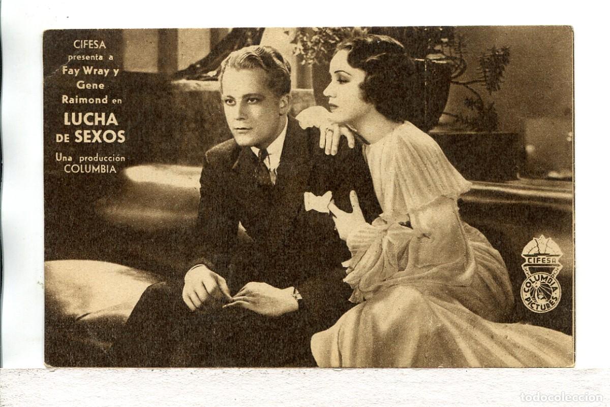 Cinema: LUCHA DE SEXOS, con Fay Wray.