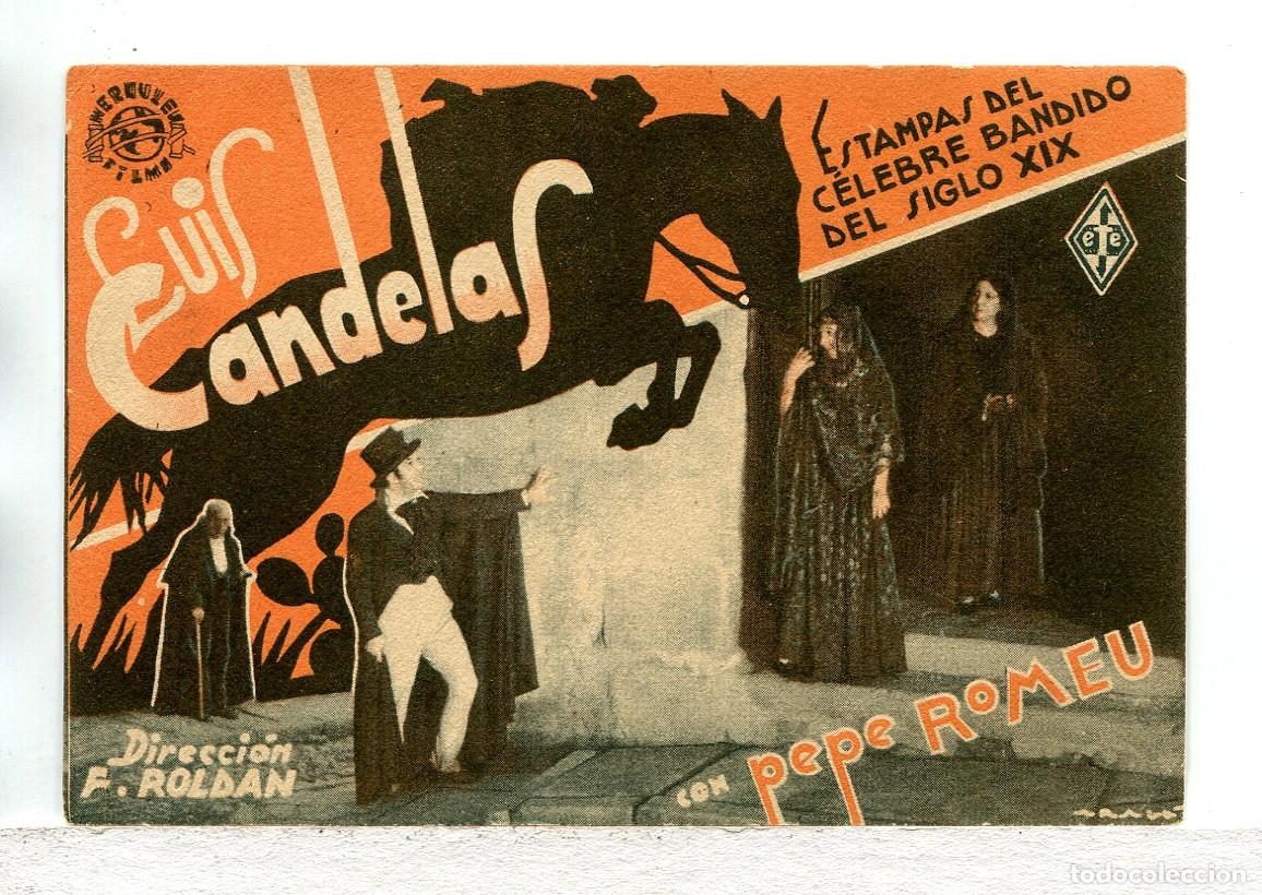 Cine: LUIS CANDELAS, con Pepe Romeu. - Foto 1