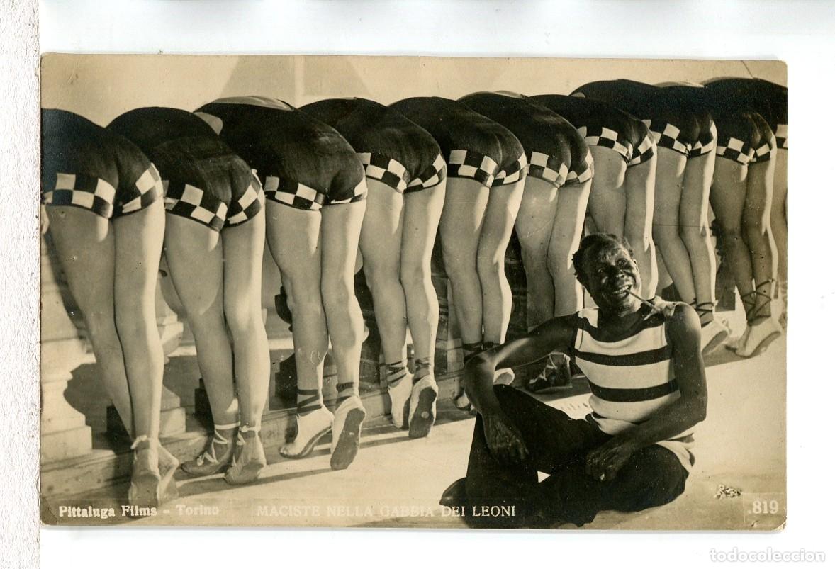 Kino: MACISTE NELLA GABBIADEI LEONI. POSTAL ITALIANA..