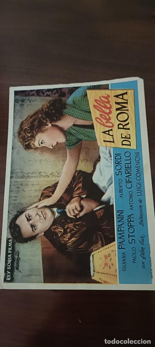 Kino: La bella de Roma.Folleto de mano