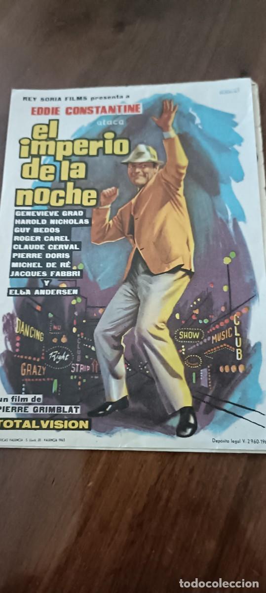 Kino: El imperio de la noche.Folleto de mano