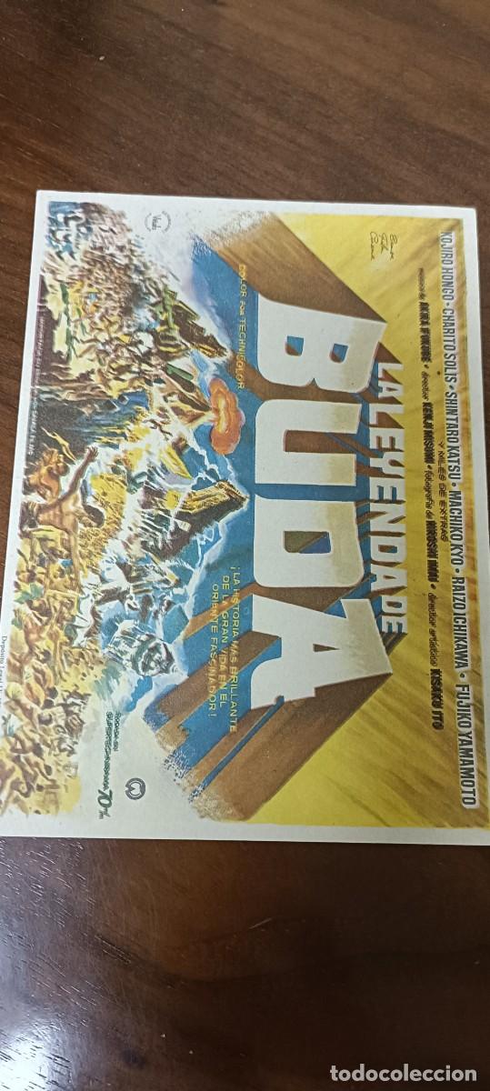 Cine: La leyenda de Buda.Folleto de mano.