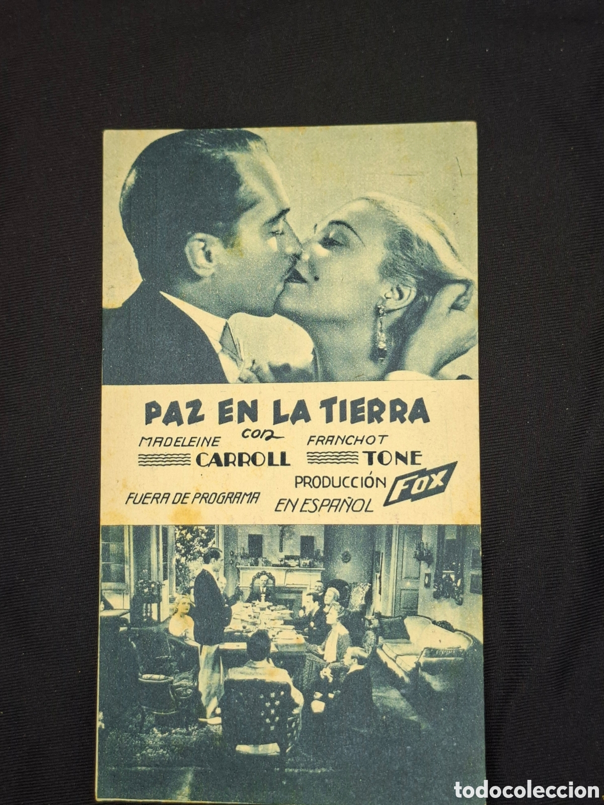 Cine: Folleto de mano PAZ EN LA TIERRA / CITC1