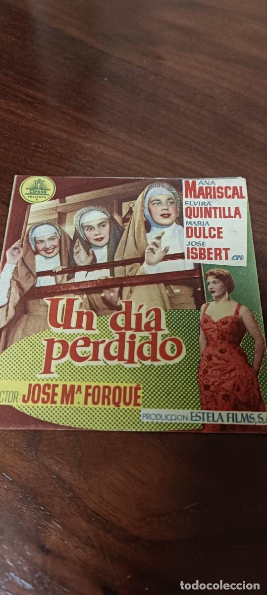 Kino: Un d&iacute;a perdido.Folleto de mano.