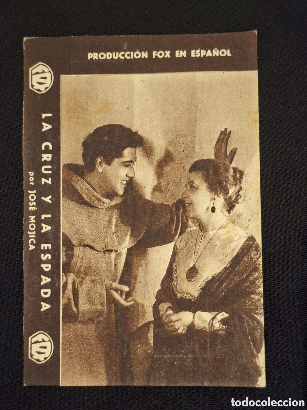 Cine: Folleto de mano.. LA CRUZ Y LA ESPADA / CITC1