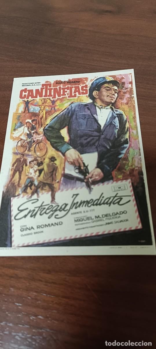 Kino: Entrega inmediata. Folleto de mano.