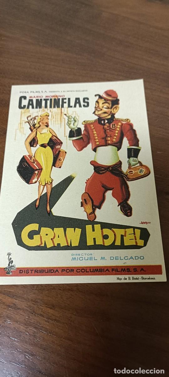 Cine: Gran Hotel. Folleto de mano. - Foto 1