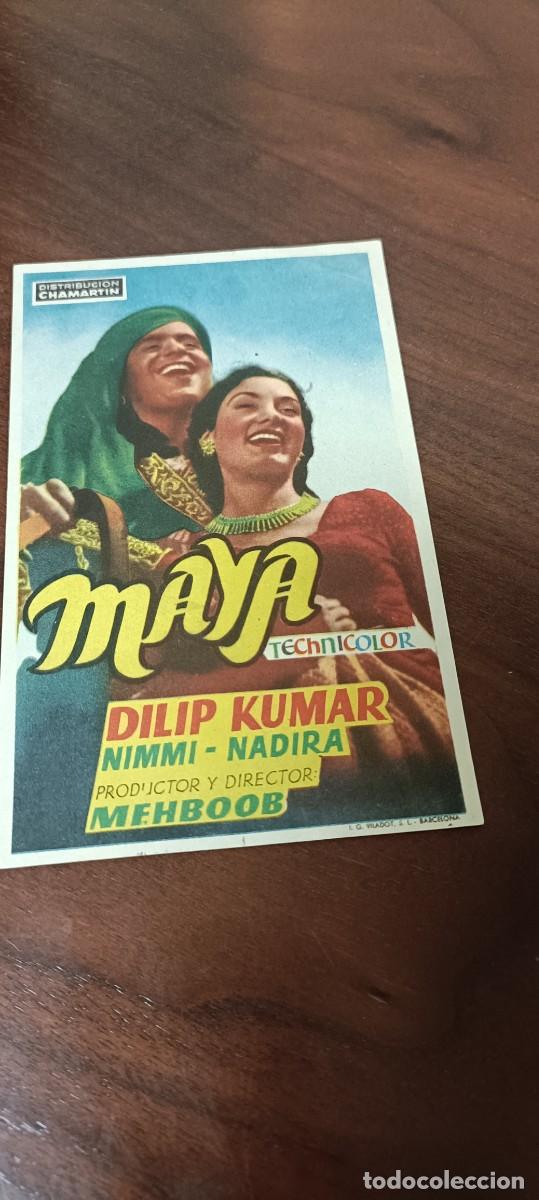 Cine: Maya. Folleto de mano. - Foto 1