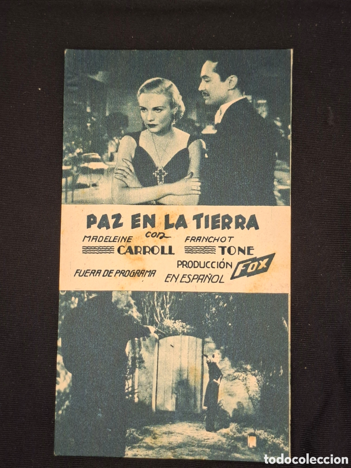 Cine: Follto de mano. PAZ EN LA TIERRA.../CITC1