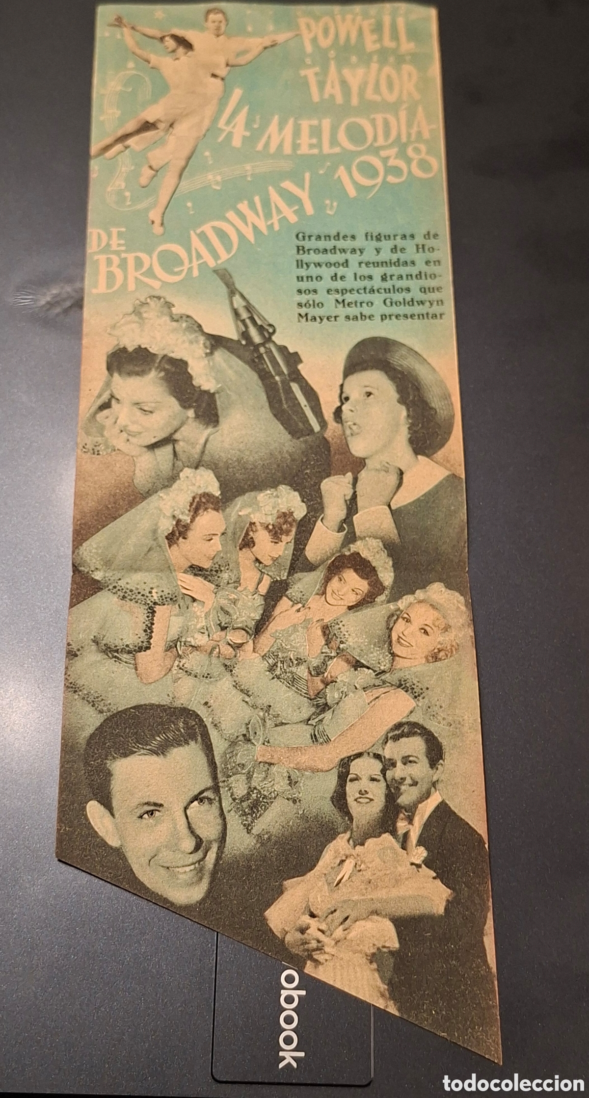 Cine: PROGRAMA DOBLE - LA MELODIA DE BROADWAY 1938 - ELEANOR POWELL, ROBERT TAYLOR/ CITC1 - Foto 2