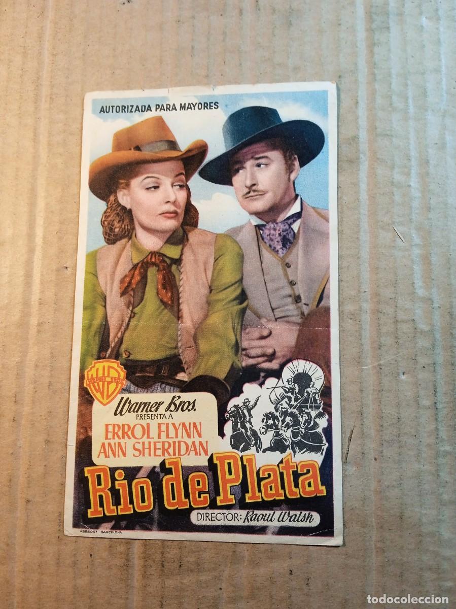  Flyers Publicitaires de films Anciens: FOLLETO DE MANO CON PUBLICIDAD RIO DE PLATA