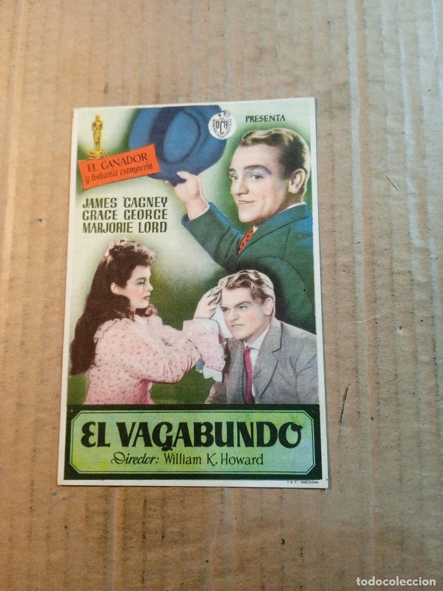 Kino: FOLLETO DE MANO CON PUBLICIDAD EL VAGABUNDO