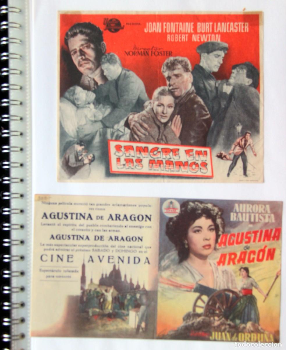 Cine: PROGRAMAS DE CINE: COLECCION ALBUM 40 PAGINAS APROX 100 PROGRAMAS DE MANO - Foto 1
